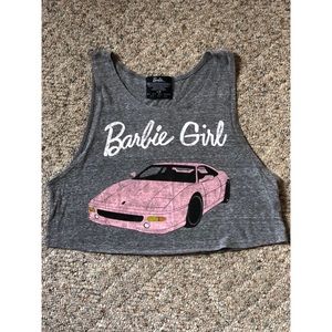 Barbie Girl crop top